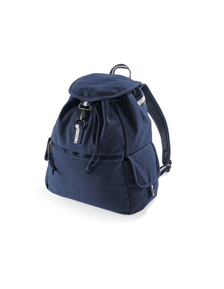 Q-QD612-Vintage Canvas Backpack
