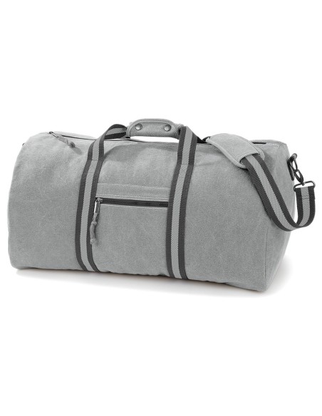 Q-QD613-Vintage Canvas Holdall