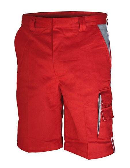 C-CC709S-Contrast Work Shorts