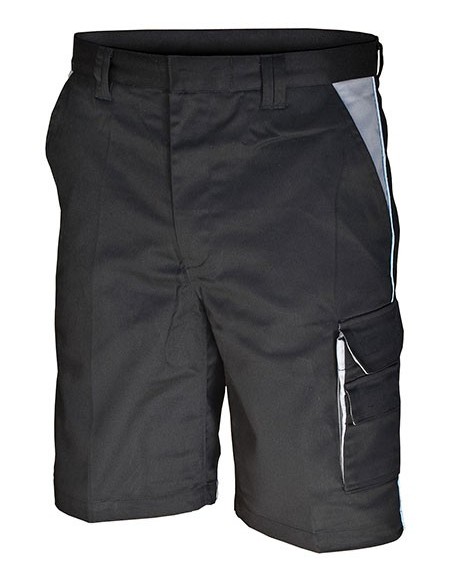 C-CC709S-Contrast Work Shorts