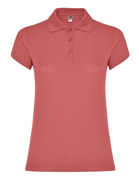 R-PO6634-Womens Star Poloshirt