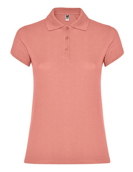 R-PO6634-Womens Star Poloshirt