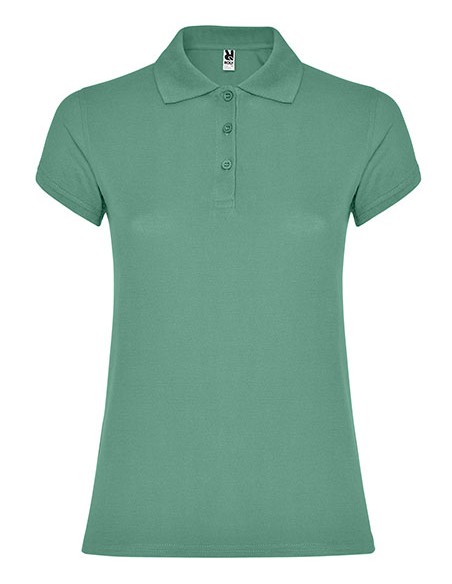 R-PO6634-Womens Star Poloshirt