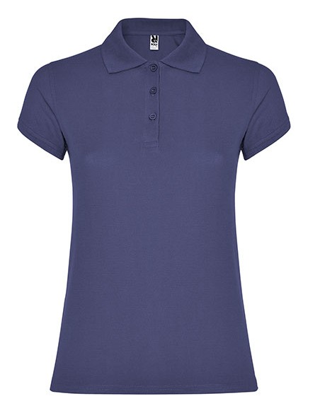 R-PO6634-Womens Star Poloshirt