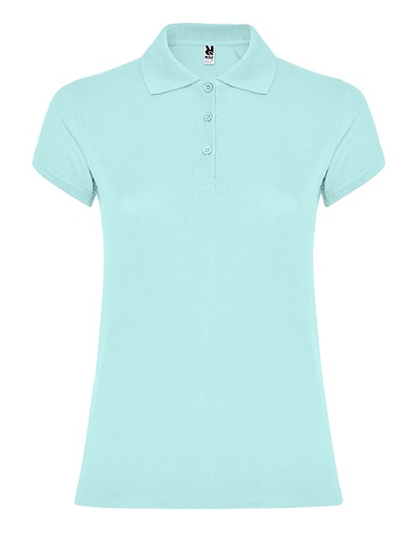 R-PO6634-Womens Star Poloshirt