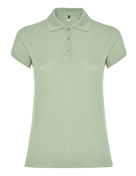 R-PO6634-Womens Star Poloshirt