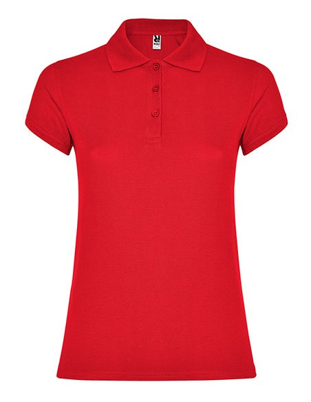 R-PO6634-Womens Star Poloshirt