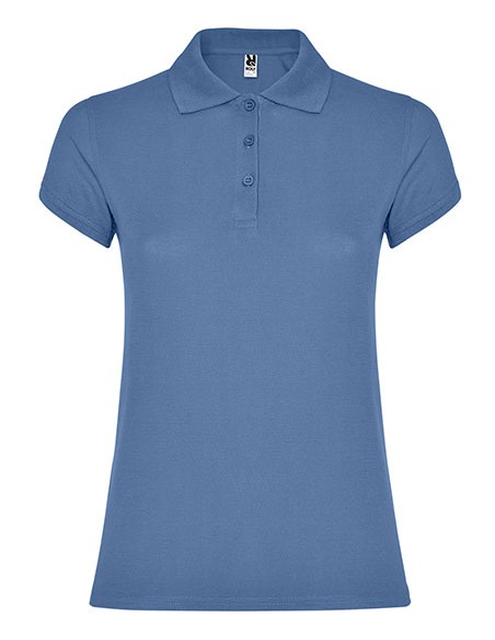 R-PO6634-Womens Star Poloshirt
