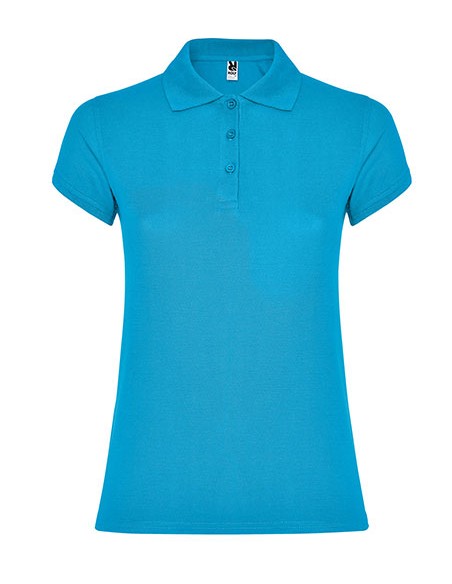 R-PO6634-Womens Star Poloshirt