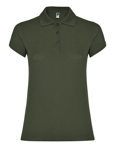 R-PO6634-Womens Star Poloshirt