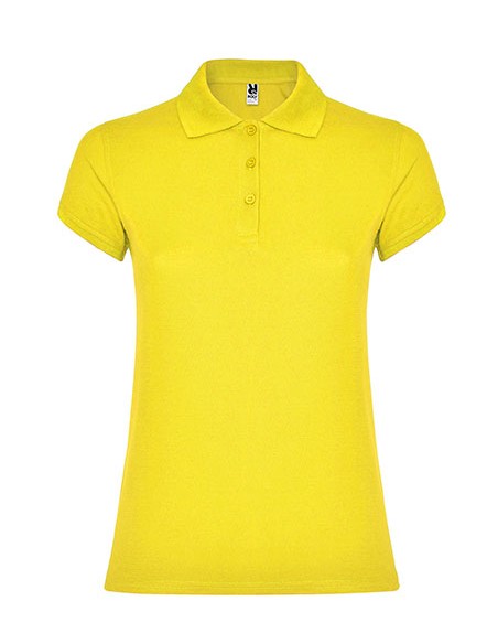 R-PO6634-Womens Star Poloshirt