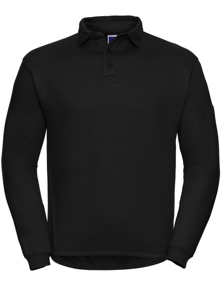 R-R-012M-0-Adults' Heavy Duty Collar Sweatshirt
