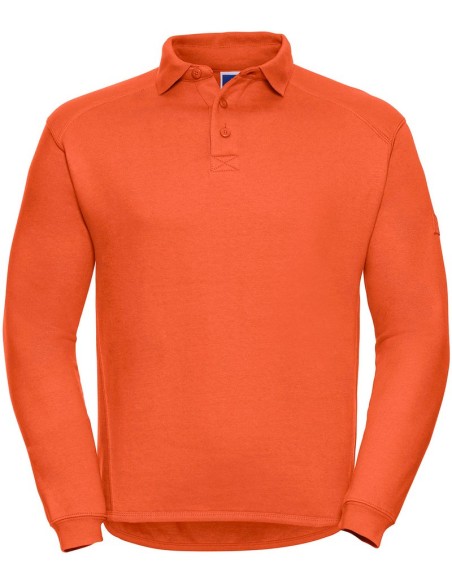 R-R-012M-0-Adults' Heavy Duty Collar Sweatshirt