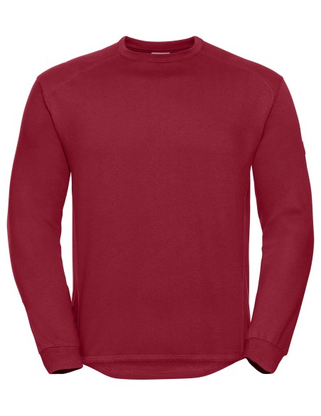 R-R-013M-0-Adults' Heavy Duty Crew Neck Sweatshirt