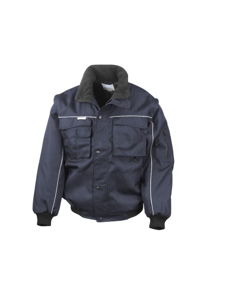R-R071X-Zip Sleeve Heavy Duty Jacket