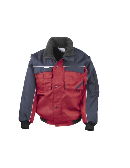 R-R071X-Zip Sleeve Heavy Duty Jacket