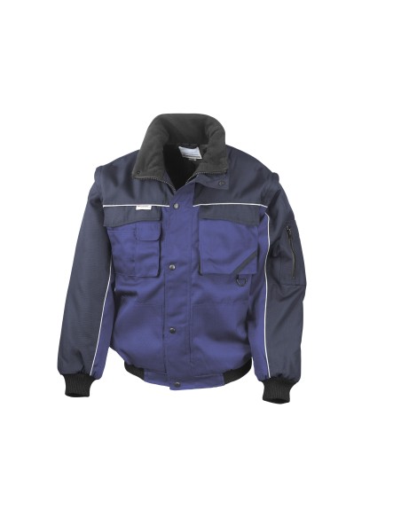 R-R071X-Zip Sleeve Heavy Duty Jacket