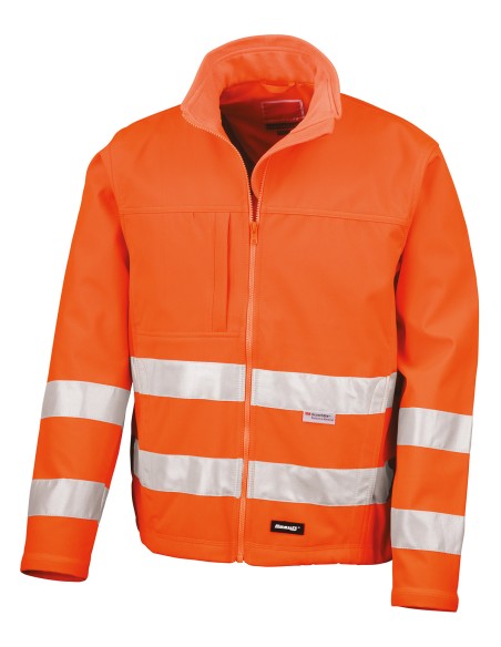 R-R117X-High Vis Soft Shell Jacket