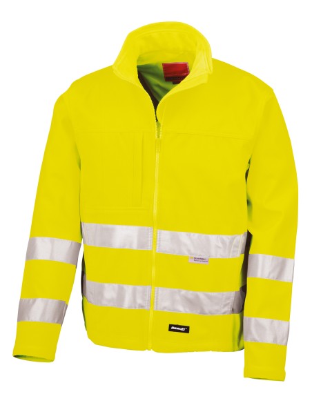 R-R117X-High Vis Soft Shell Jacket