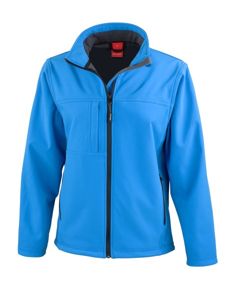 R-R121F-Womens Recycled 3-Layer Classic Softshell Jacket