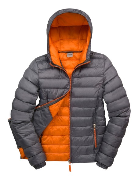 R-R194F-Womens Snow Bird Hooded Jacket
