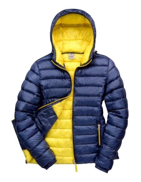 R-R194F-Womens Snow Bird Hooded Jacket