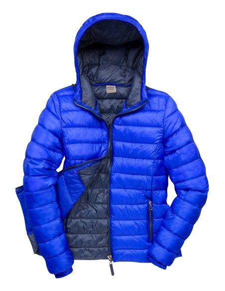 R-R194F-Womens Snow Bird Hooded Jacket
