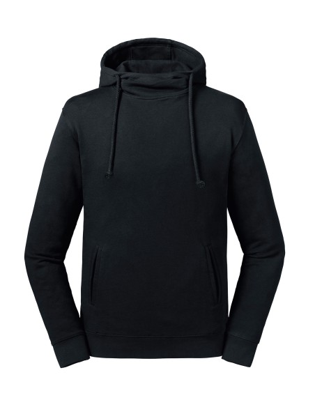 R-R-209M-0-Sweat à capuche col montant Pure Organic