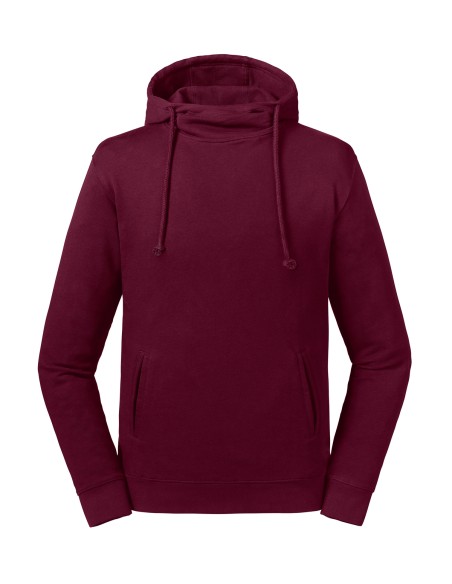 R-R-209M-0-Sweat à capuche col montant Pure Organic