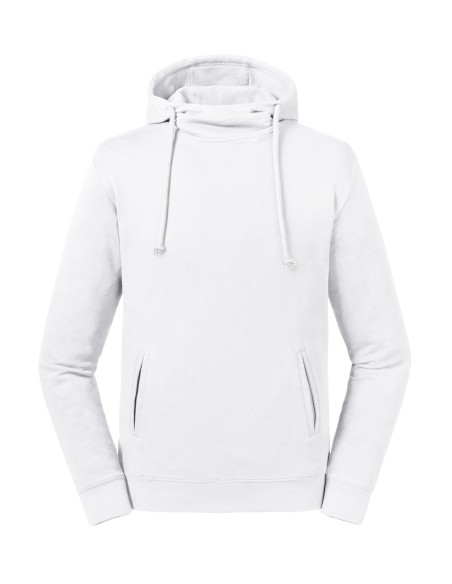 R-R-209M-0-Sweat à capuche col montant Pure Organic