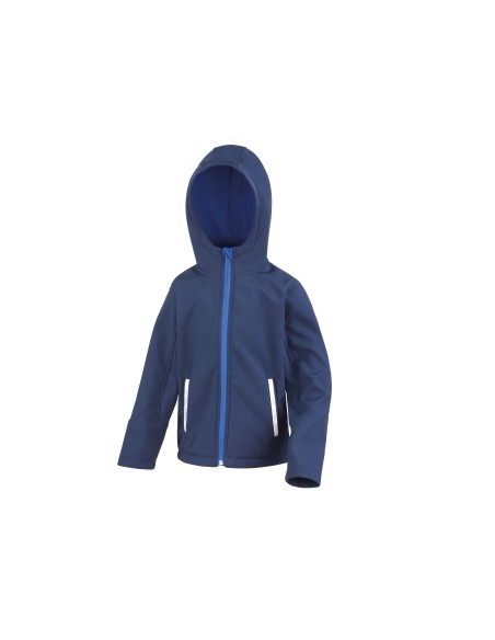 R-R224J-Junior TX Performance Hooded Soft Shell Jacket