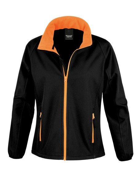R-R231F-Womens Printable Softshell Jacket with Recycled Fleece Inner