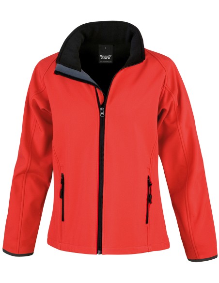 R-R231F-Womens Printable Softshell Jacket with Recycled Fleece Inner