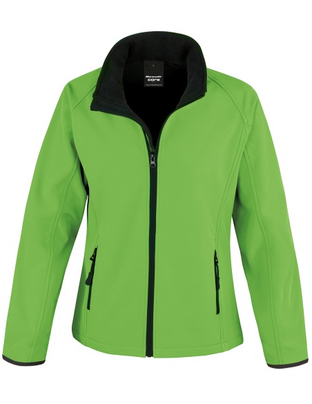 R-R231F-Womens Printable Softshell Jacket with Recycled Fleece Inner