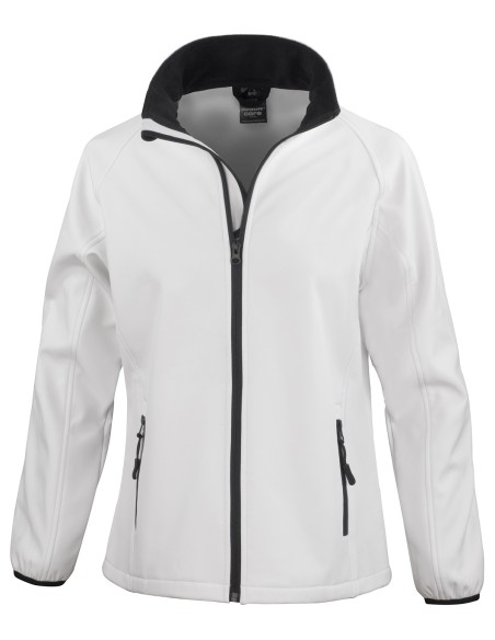 R-R231F-Womens Printable Softshell Jacket with Recycled Fleece Inner