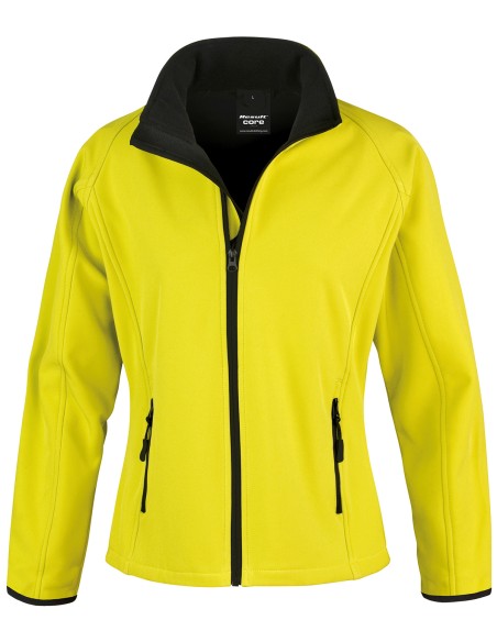 R-R231F-Womens Printable Softshell Jacket with Recycled Fleece Inner