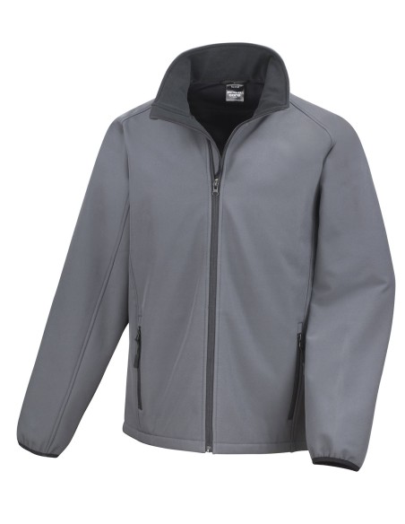 R-R231M-Men's Printable Softshell Jacket with Recycled Fleece Inner