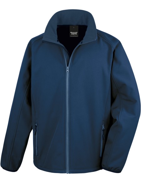 R-R231M-Men's Printable Softshell Jacket with Recycled Fleece Inner