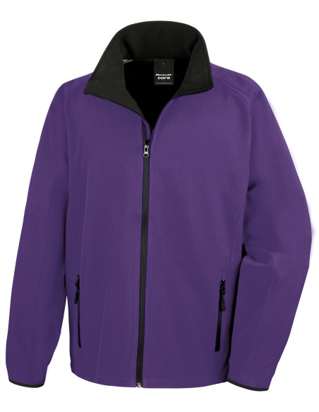 R-R231M-Men's Printable Softshell Jacket with Recycled Fleece Inner