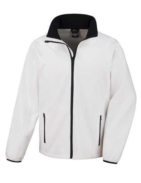 R-R231M-Men's Printable Softshell Jacket with Recycled Fleece Inner