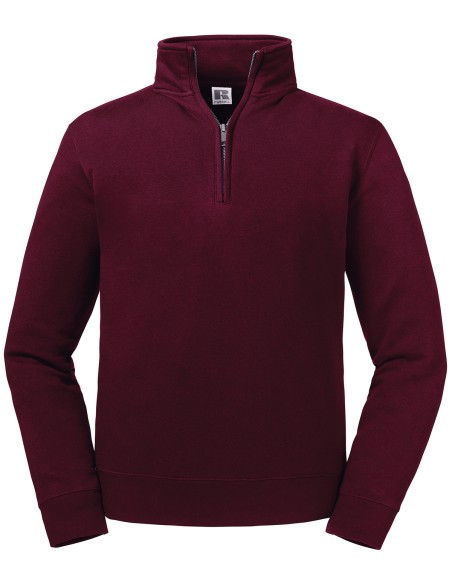 R-R-270M-0-Adults' Authentic 1/4 Zip Sweat