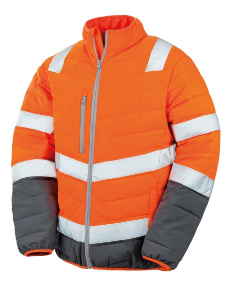 R-R325M-Mens Soft Padded Safety Jacket