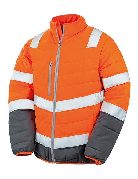 R-R325M-Mens Soft Padded Safety Jacket