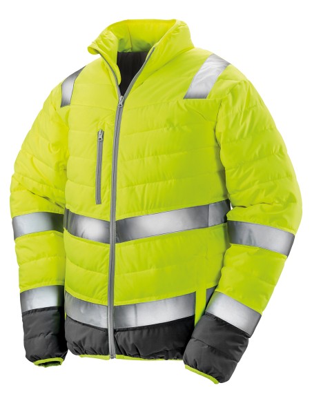 R-R325M-Mens Soft Padded Safety Jacket