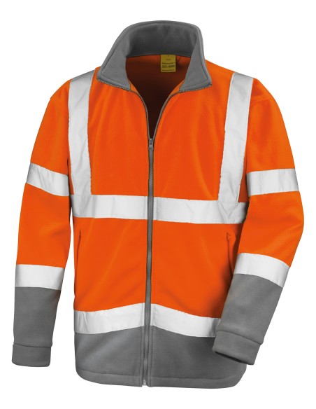 R-R329X-Safety Microfleece Jacket