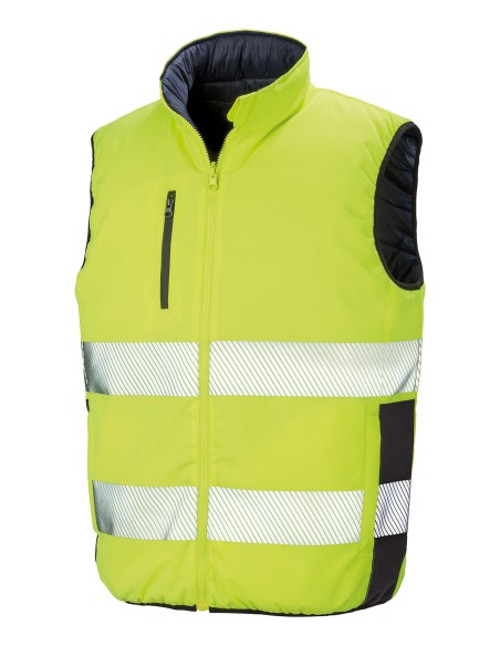 R-R332X-Reversible Soft Padded Safety Gilet