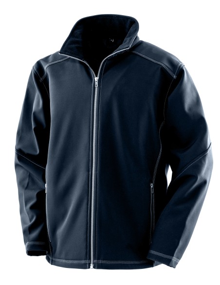 R-R455M-Mens Treble Stitch Softshell Jacket