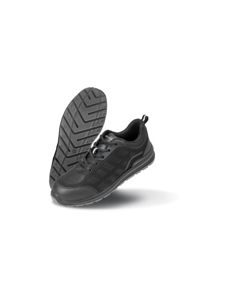 R-R456X-All Black Safety Trainer