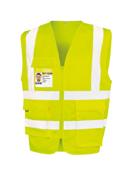R-R477X-Heavy Duty Polycotton Security Vest