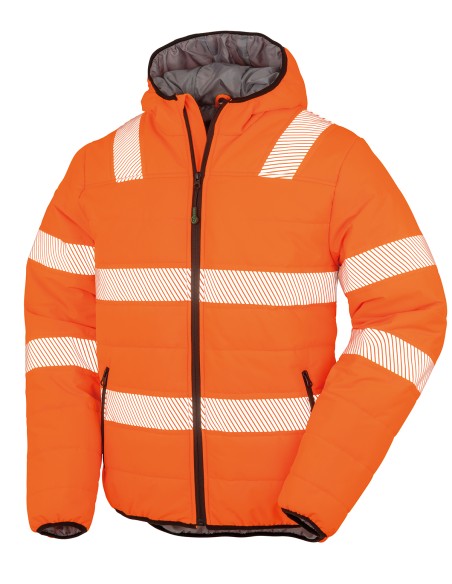 R-R500X-Recycled Ripstop Padded Safety Jacket